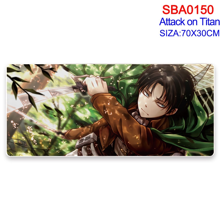 Shingeki no Kyojin Anime peripheral edge lock mouse pad 70X30CM SBA-150
