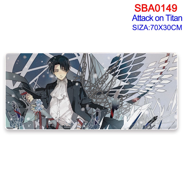 Shingeki no Kyojin Anime peripheral edge lock mouse pad 70X30CM SBA-149