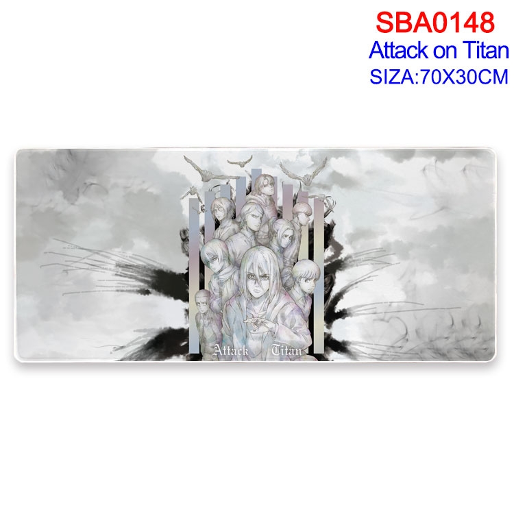 Shingeki no Kyojin Anime peripheral edge lock mouse pad 70X30CM SBA-148