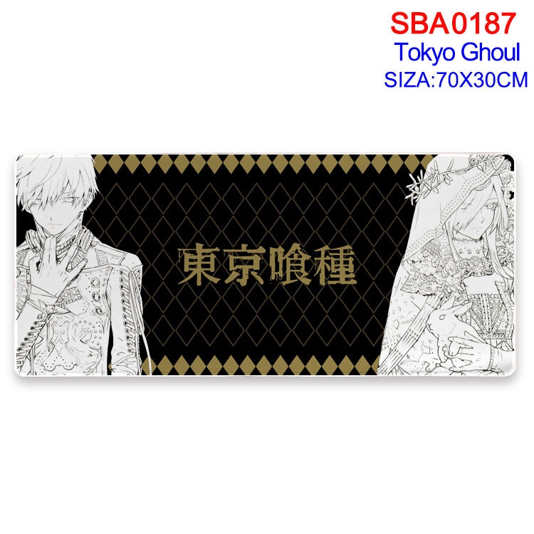 Tokyo Ghoul Anime peripheral edge lock mouse pad 70X30CM SBA-187