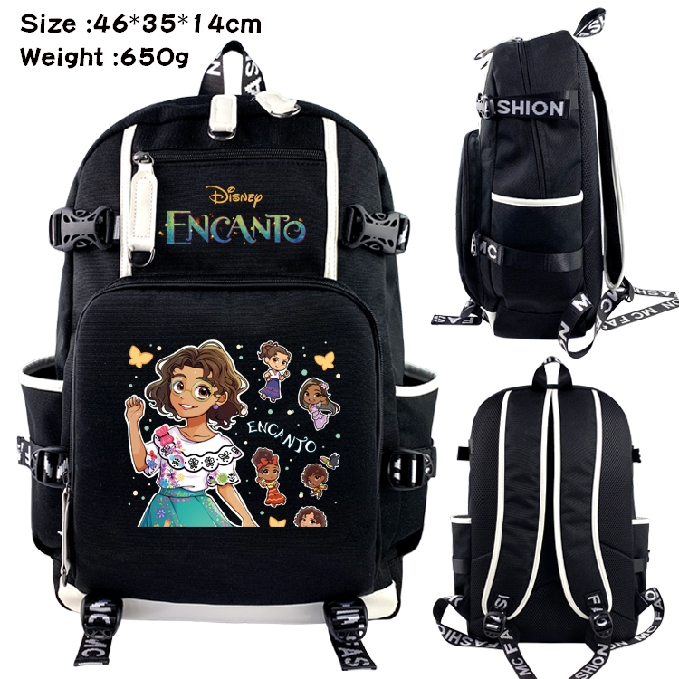 full house of magic Anime Data USB Backpack Cartoon Printing Student Backpack 46X35X14CM