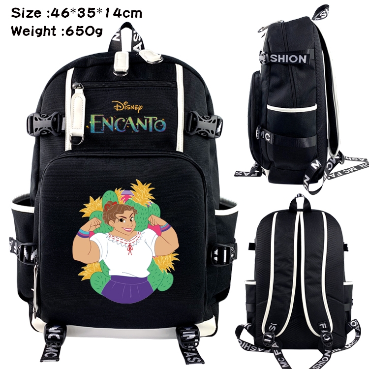 full house of magic Anime Data USB Backpack Cartoon Printing Student Backpack 46X35X14CM