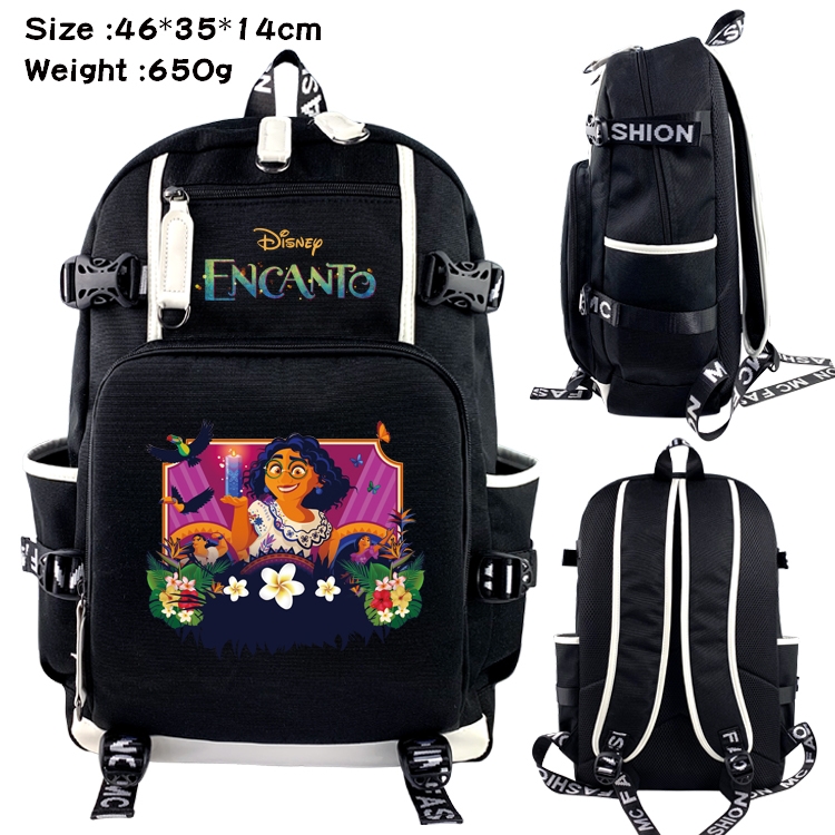 full house of magic Anime Data USB Backpack Cartoon Printing Student Backpack 46X35X14CM