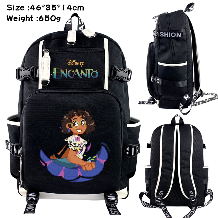 full house of magic Anime Data USB Backpack Cartoon Printing Student Backpack 46X35X14CM