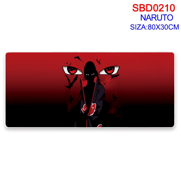 Naruto Anime peripheral edge lock mouse pad 80X30CM SBD10