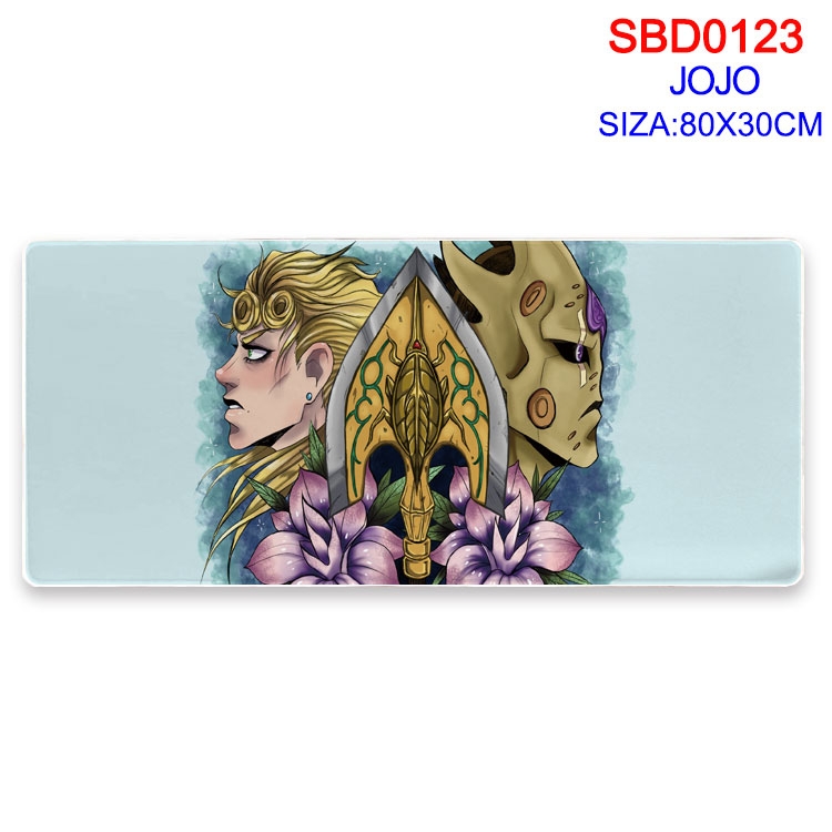 JoJos Bizarre Adventure Anime peripheral edge lock mouse pad 80X30CM  SBD-123