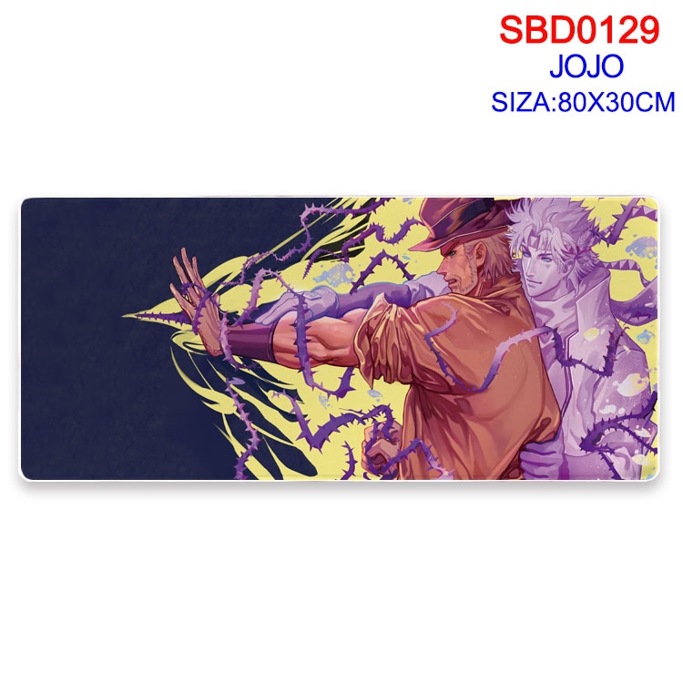 JoJos Bizarre Adventure Anime peripheral edge lock mouse pad 80X30CM  SBD-129