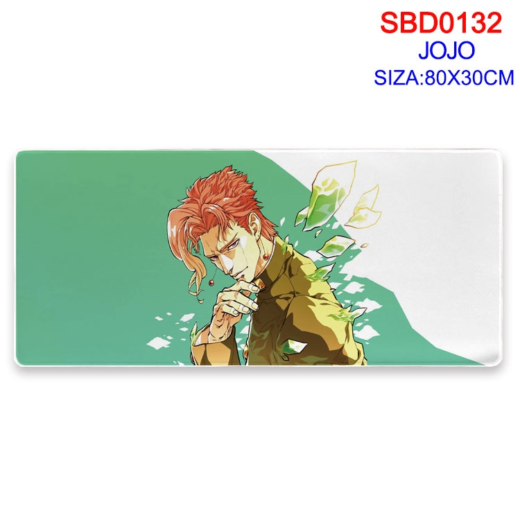 JoJos Bizarre Adventure Anime peripheral edge lock mouse pad 80X30CM  SBD-132