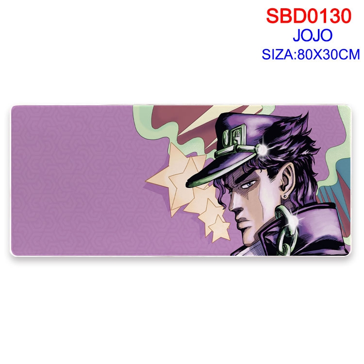 JoJos Bizarre Adventure Anime peripheral edge lock mouse pad 80X30CM SBD-130