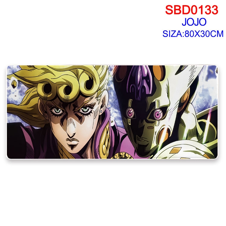 JoJos Bizarre Adventure Anime peripheral edge lock mouse pad 80X30CM SBD-133