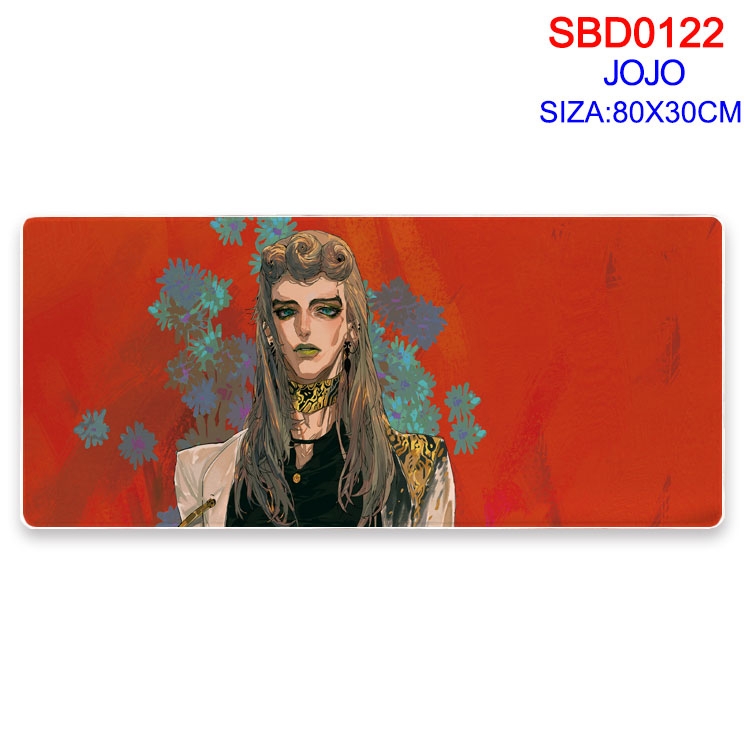 JoJos Bizarre Adventure Anime peripheral edge lock mouse pad 80X30CM SBD-122