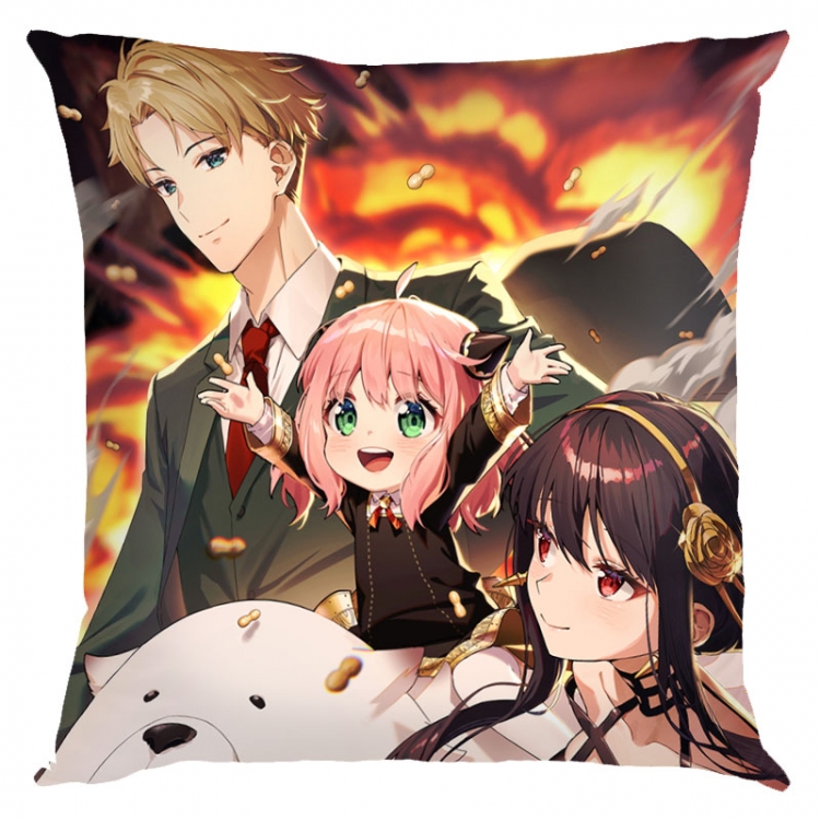 SPY×FAMILY Anime square full-color pillow cushion 45X45CM NO FILLING J2-58