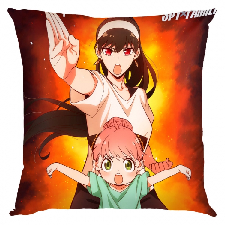 SPY×FAMILY Anime square full-color pillow cushion 45X45CM NO FILLING J2-55