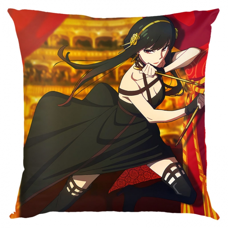 SPY×FAMILY Anime square full-color pillow cushion 45X45CM NO FILLING J2-85