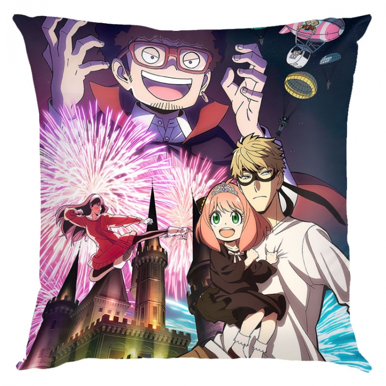 SPY×FAMILY Anime square full-color pillow cushion 45X45CM NO FILLING J2-49