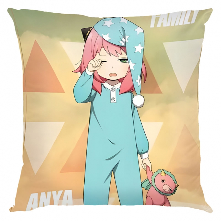 SPY×FAMILY Anime square full-color pillow cushion 45X45CM NO FILLING J2-69