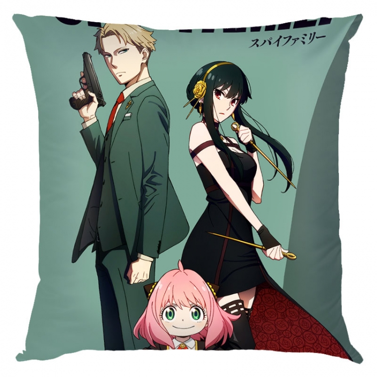 SPY×FAMILY Anime square full-color pillow cushion 45X45CM NO FILLING J2-6