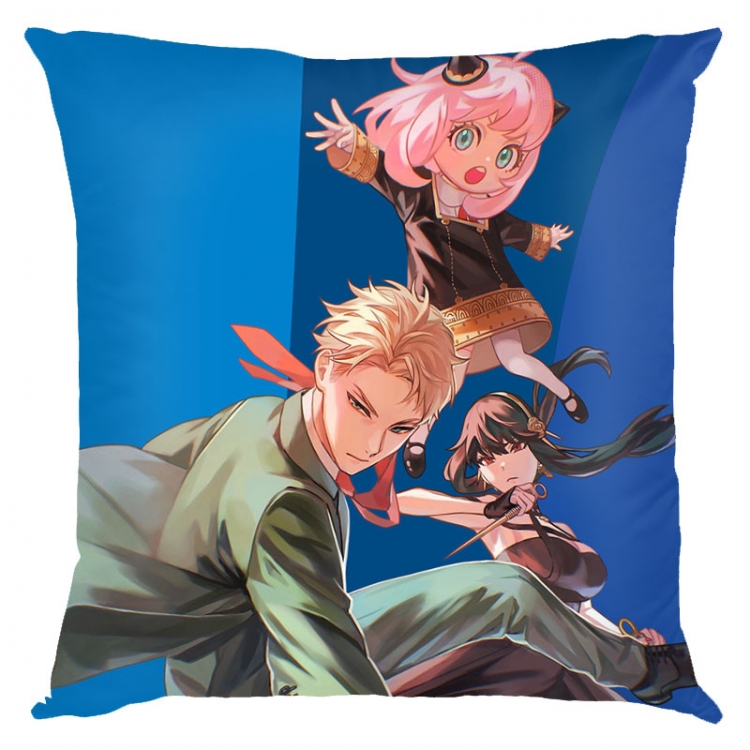 SPY×FAMILY Anime square full-color pillow cushion 45X45CM NO FILLING J2-89