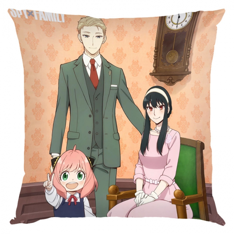 SPY×FAMILY Anime square full-color pillow cushion 45X45CM NO FILLING J2-20