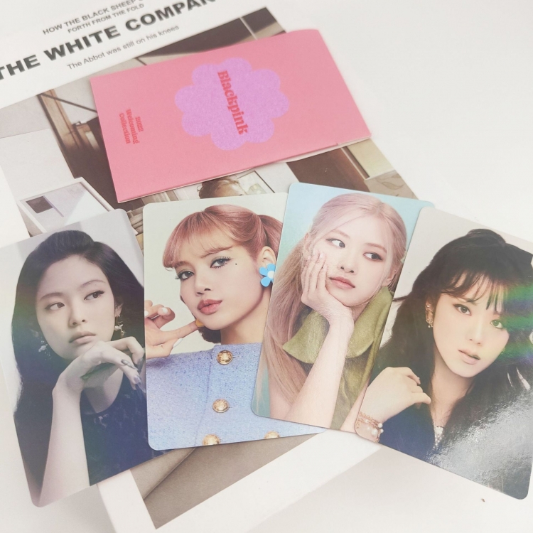 BLACKPINK Collection box 4 laser cards price for 10 boxes