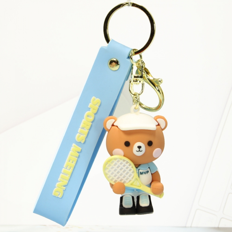 Cartoon Epoxy doll keychain pendant cute cartoon bag pendant price for 5 pcs