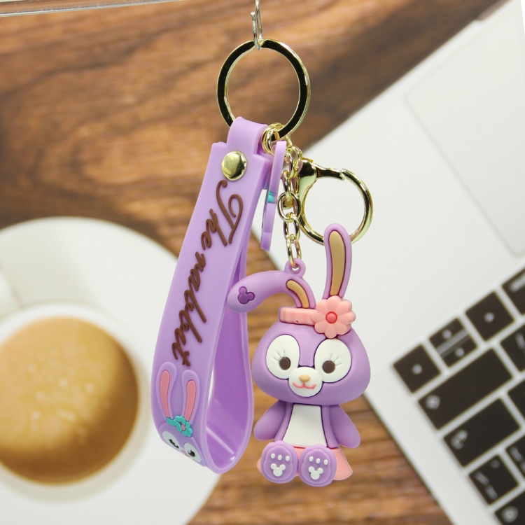 Star Dew Epoxy doll keychain pendant cute cartoon bag pendant price for 5 pcs