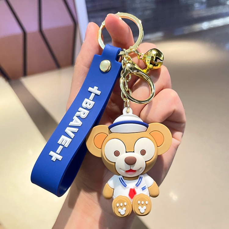 Duffy Bear - Cartoon Peripheral Car Keychain Bag Ornament Pendant price for 5 pcs