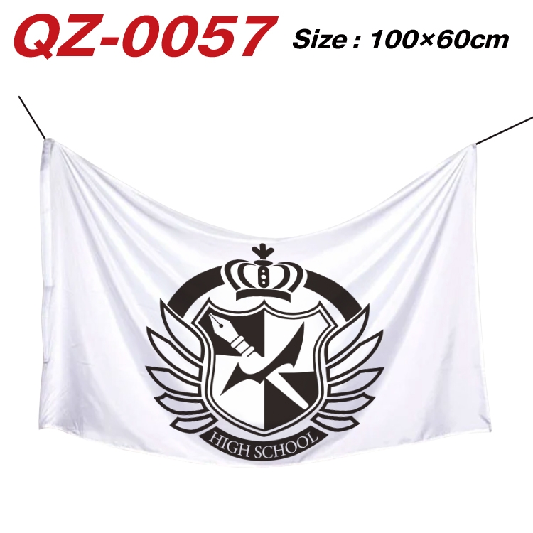 Dangan-Ronpa Full Color Watermark Printing Banner 100X60CM QZ-0057