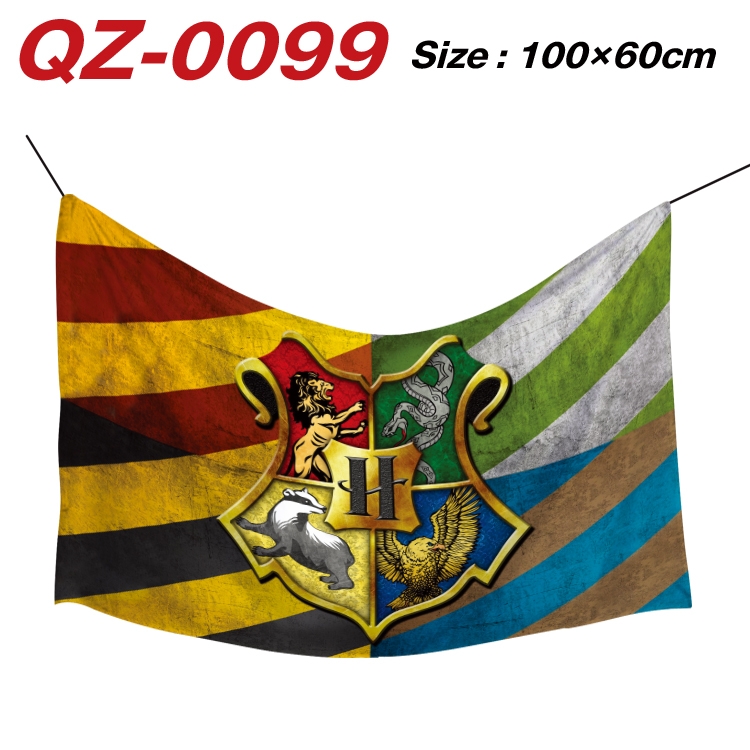 Harry Potter Full Color Watermark Printing Banner 100X60CM QZ-0099