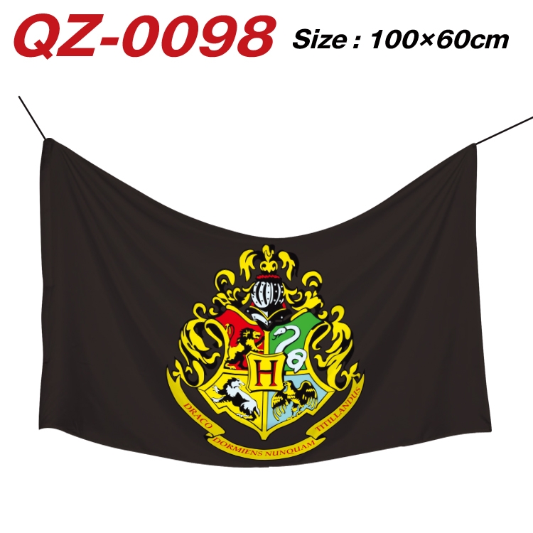Harry Potter Full Color Watermark Printing Banner 100X60CM QZ-0098