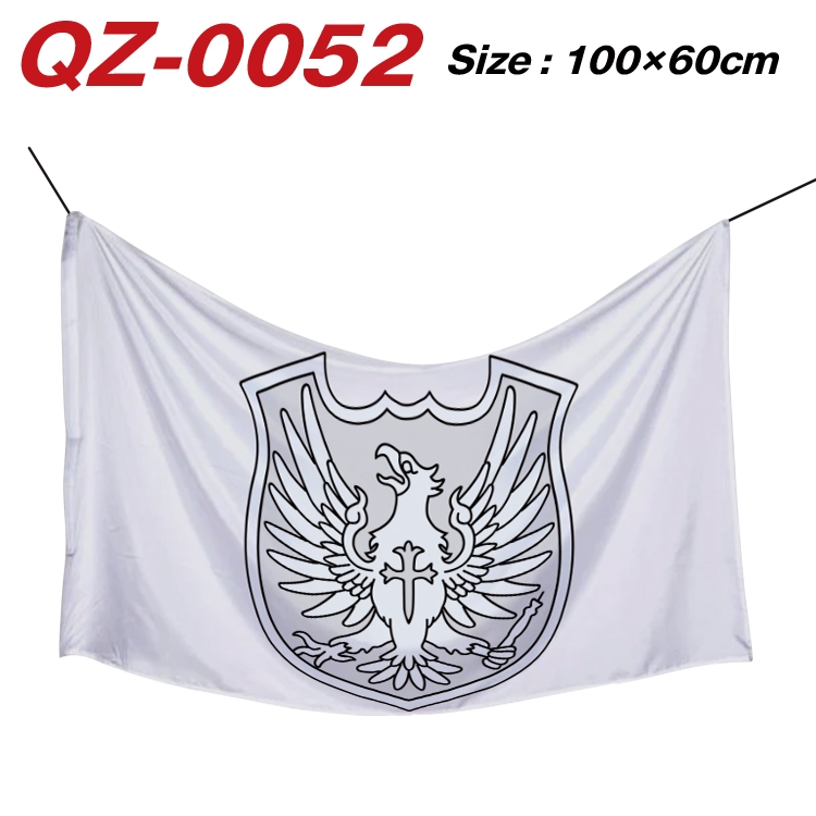 Black Clover Full Color Watermark Printing Banner 100X60CM QZ-0052