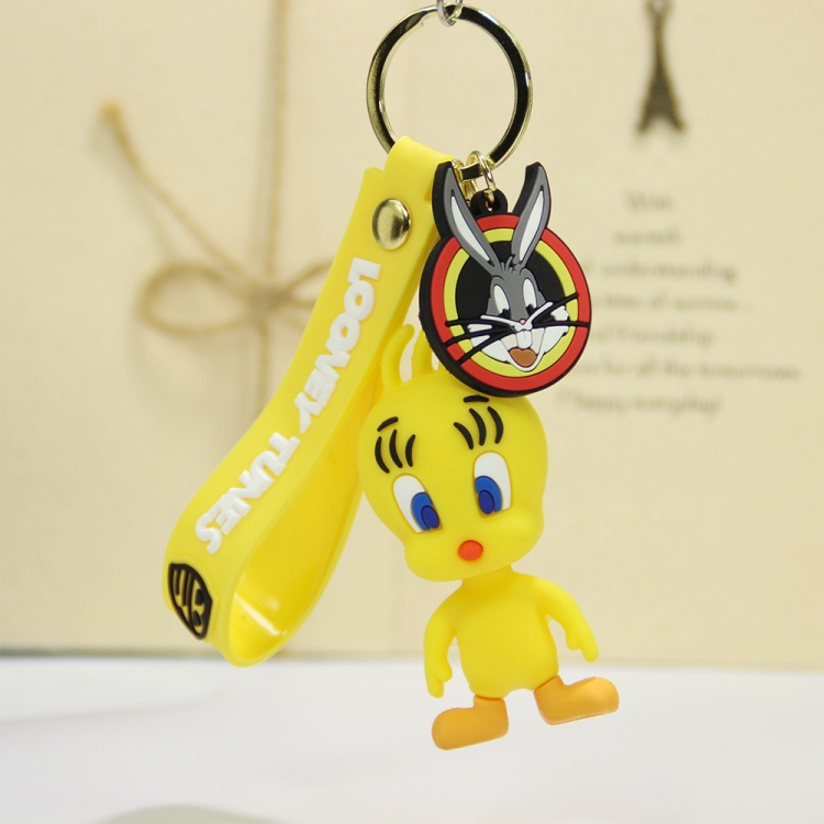 RabbidsInvasion Cartoon Peripherals Car Keychain Bag Ornament Pendant price for 5 pcs