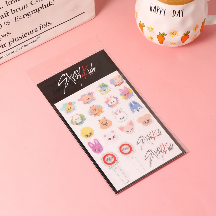 straykids PVC sticker mobile phone sticker 10.5X19 price for 10 pcs