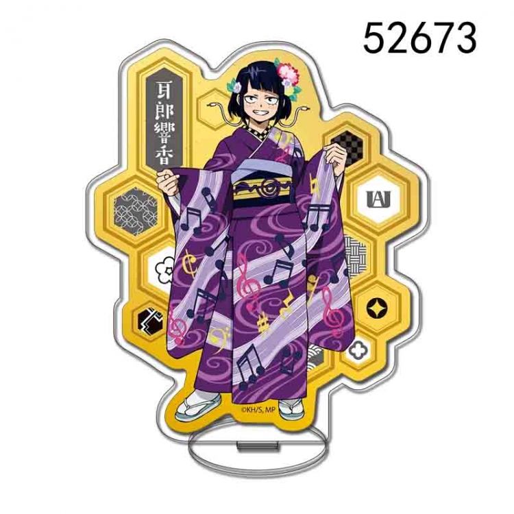 My Hero Academia Anime characters acrylic Standing Plates Keychain 15CM 52673