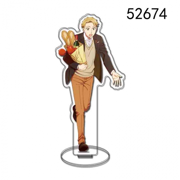 SPY×FAMILY Anime characters acrylic Standing Plates Keychain 15CM 52674