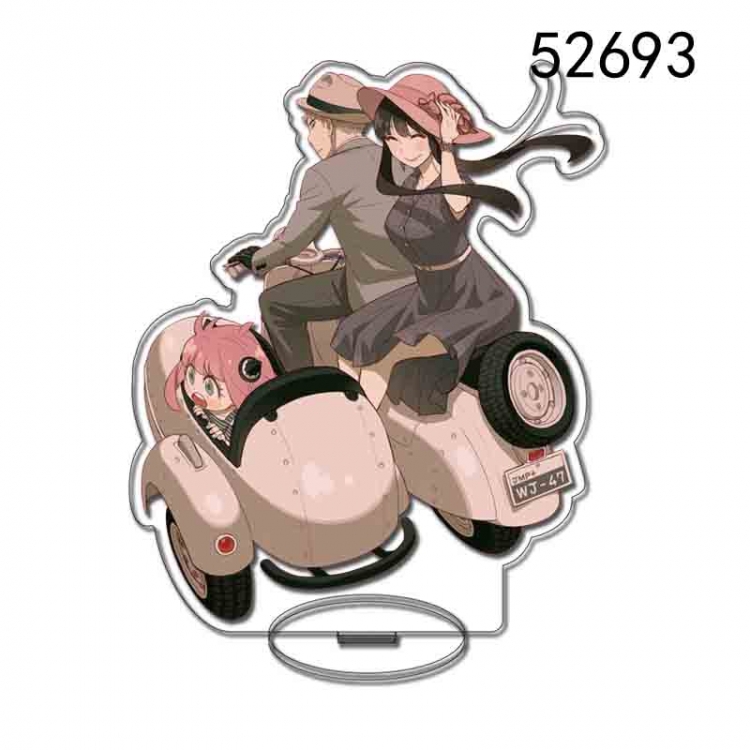 SPY×FAMILY Anime characters acrylic Standing Plates Keychain 15CM 52693