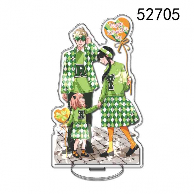 SPY×FAMILY Anime characters acrylic Standing Plates Keychain 15CM 52705