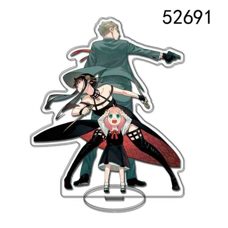 SPY×FAMILY Anime characters acrylic Standing Plates Keychain 15CM 52691
