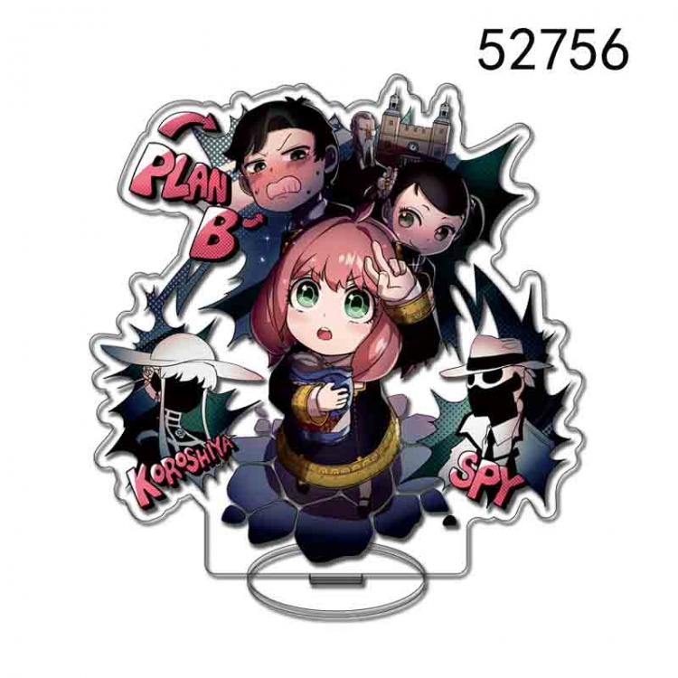 SPY×FAMILY Anime characters acrylic Standing Plates Keychain 15CM 52756