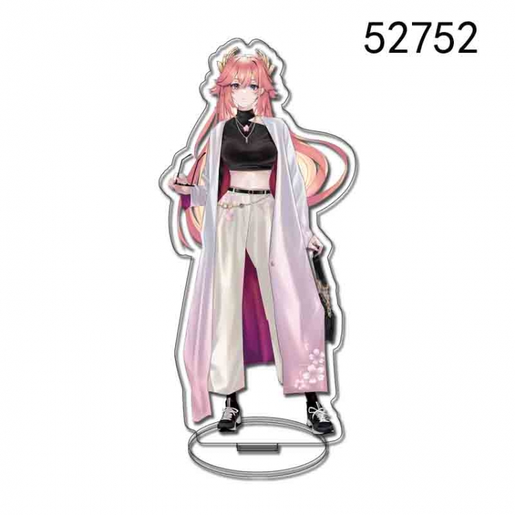 Genshin Impact Anime characters acrylic Standing Plates Keychain 15CM 52752