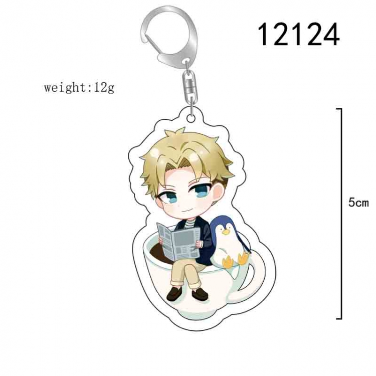 SPY×FAMILY  Anime Acrylic Keychain Charm  price for 5 pcs 12124