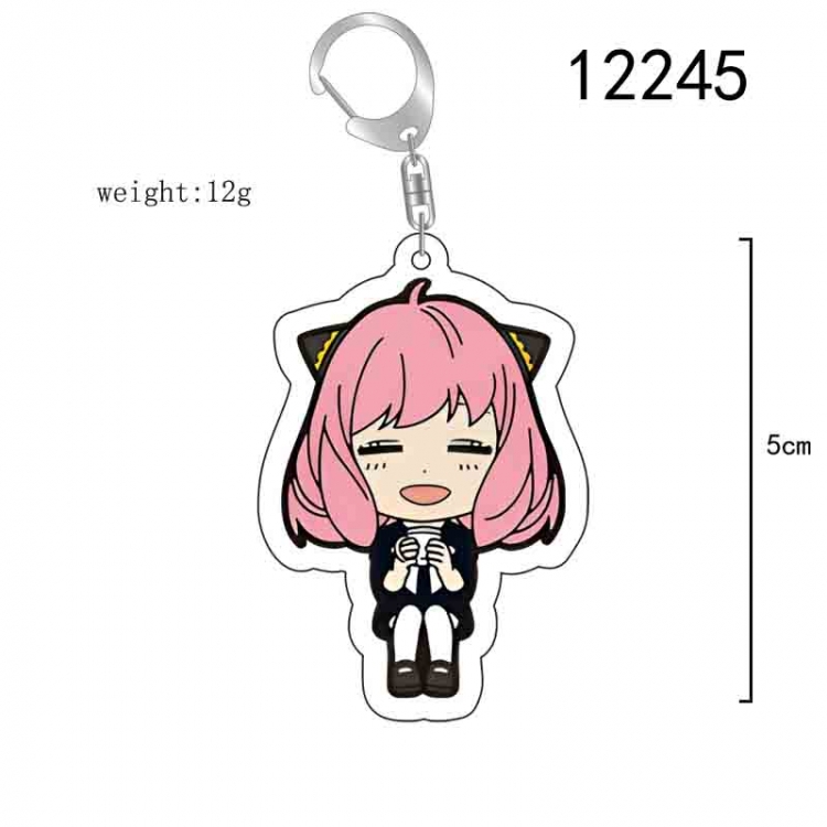 SPY×FAMILY  Anime Acrylic Keychain Charm  price for 5 pcs 12245