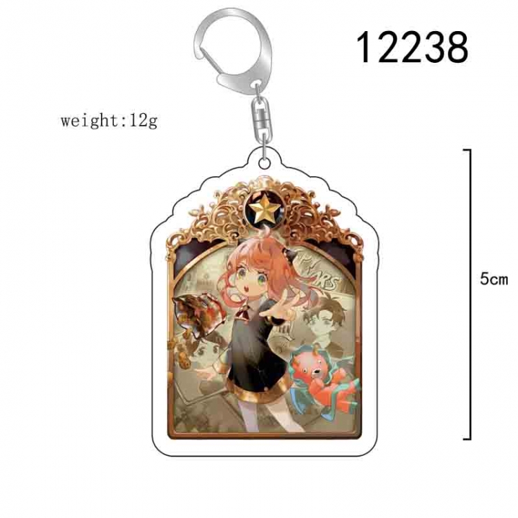 SPY×FAMILY  Anime Acrylic Keychain Charm  price for 5 pcs 12238