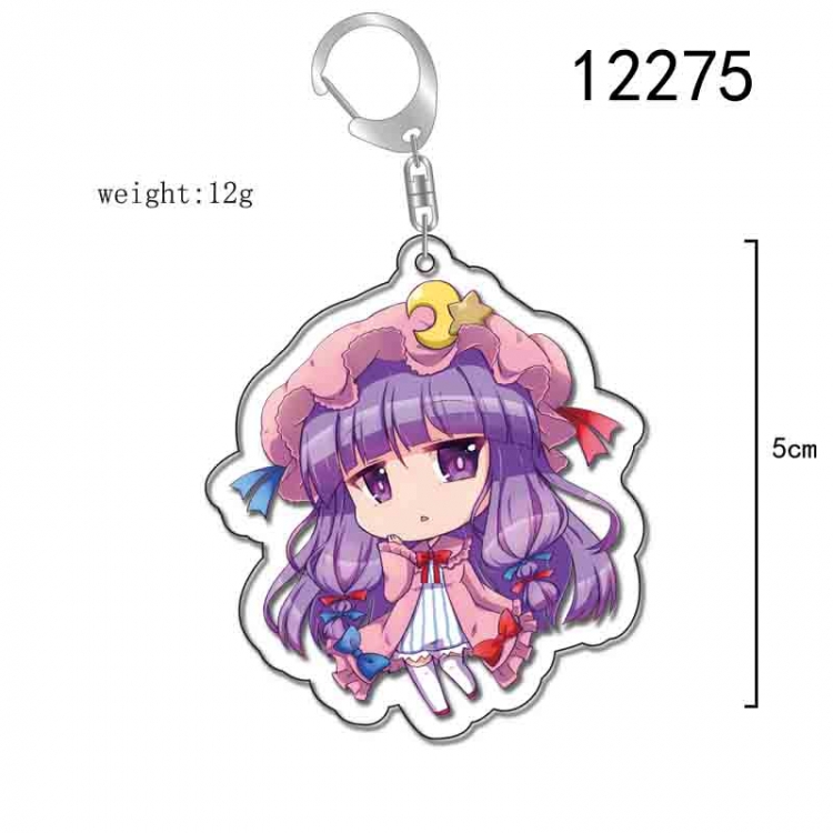 East Anime Acrylic Keychain Charm  price for 5 pcs 12275