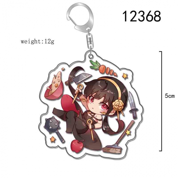 SPY×FAMILY Anime Acrylic Keychain Charm  price for 5 pcs 12368