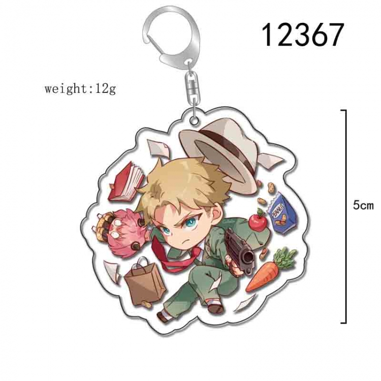 SPY×FAMILY Anime Acrylic Keychain Charm  price for 5 pcs 12367