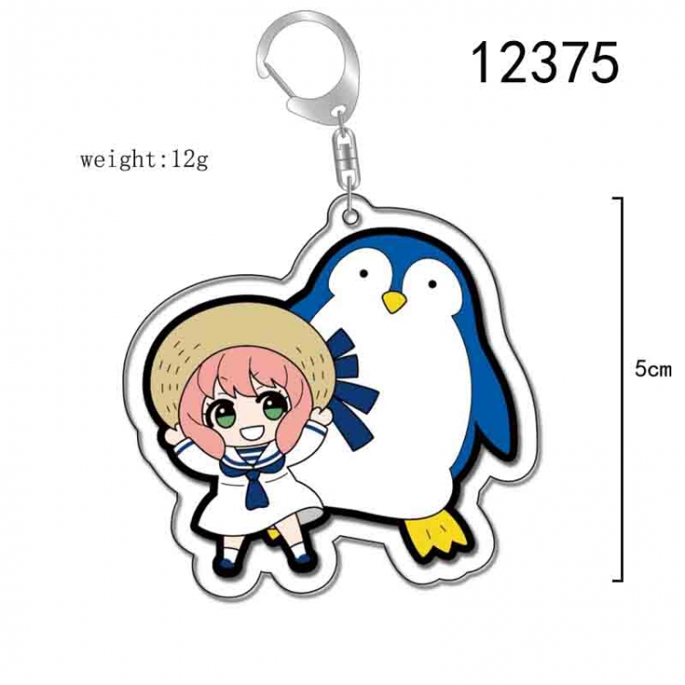 SPY×FAMILY Anime Acrylic Keychain Charm  price for 5 pcs 12375