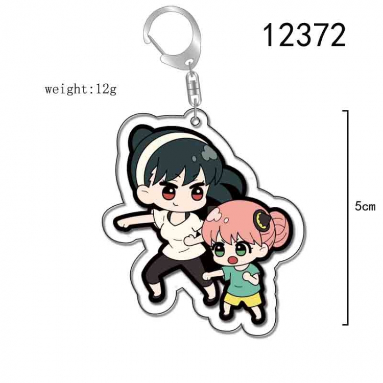 SPY×FAMILY Anime Acrylic Keychain Charm  price for 5 pcs 12372