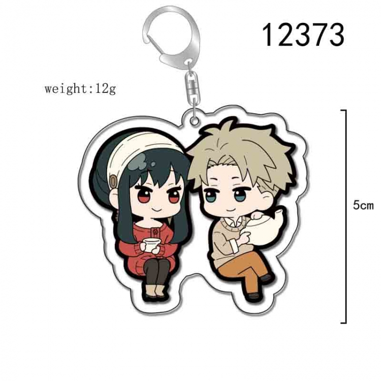 SPY×FAMILY Anime Acrylic Keychain Charm  price for 5 pcs 12373