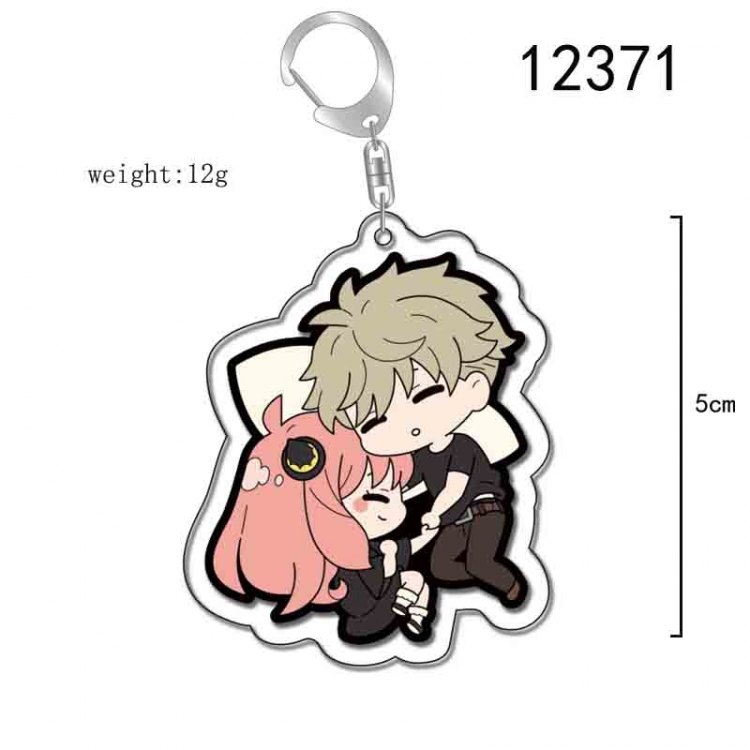 SPY×FAMILY Anime Acrylic Keychain Charm  price for 5 pcs 12371